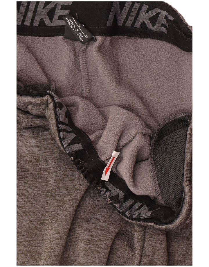 Nike Hombre Dri Fit Chándal Pantalones Joggers XL Gris Moteado Poliéster