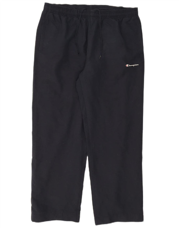 CHAMPION Mens Tracksuit Trousers Large Navy Blue