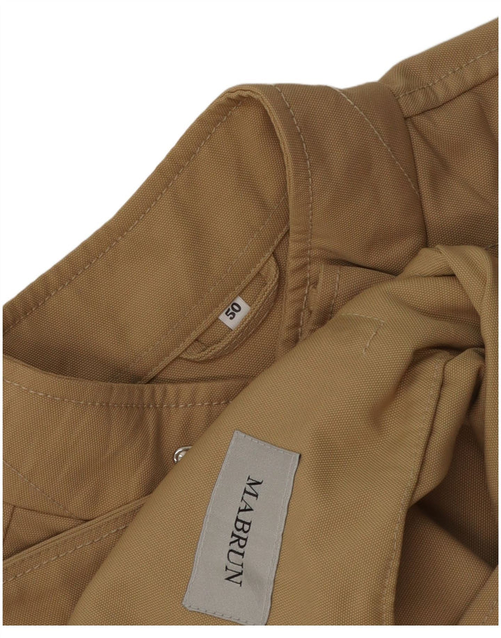 Mabrun Chaqueta Bomber para Hombre UK 40 Large Beige
