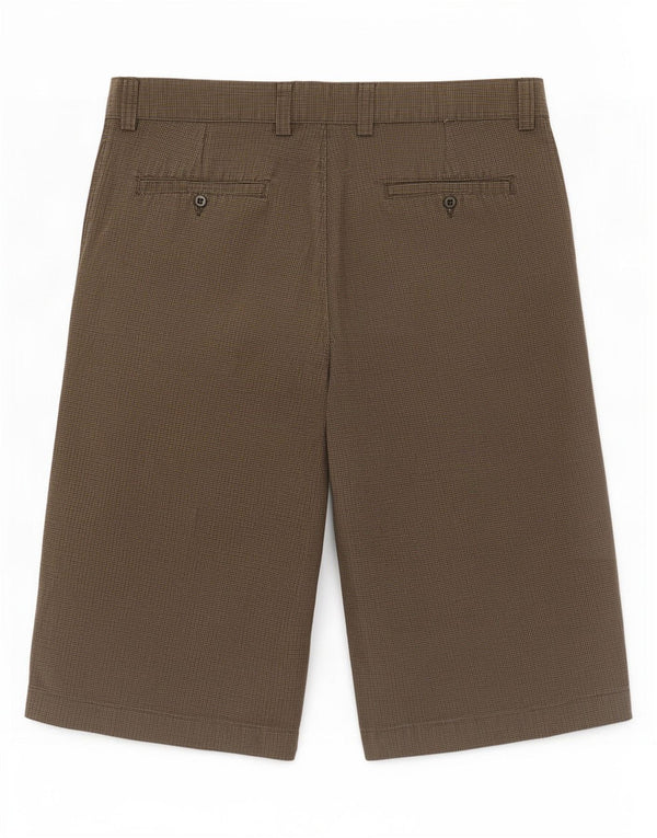 Gap Mens Khakis Chino Shorts W34 Grande Caqui Algodón Gingham