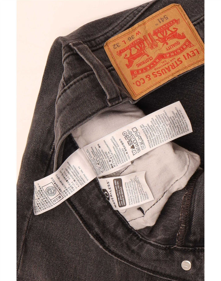 Levi's Vaqueros cónicos 541 para hombre W36 L32 Algodón gris