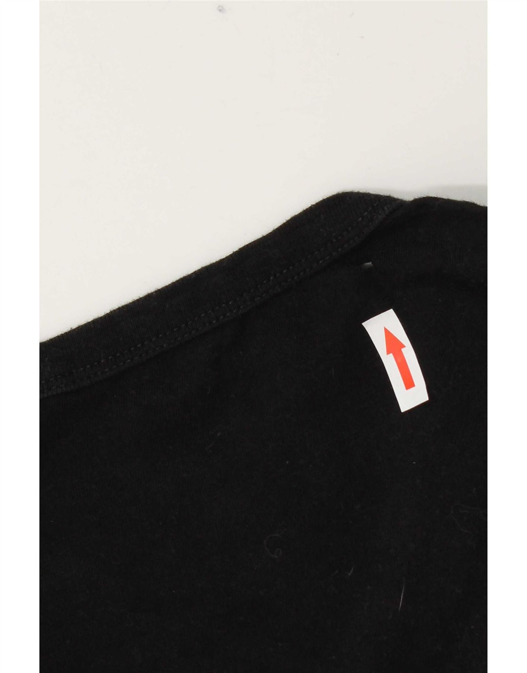 Guess Camiseta gráfica para hombre Top mediano de algodón negro