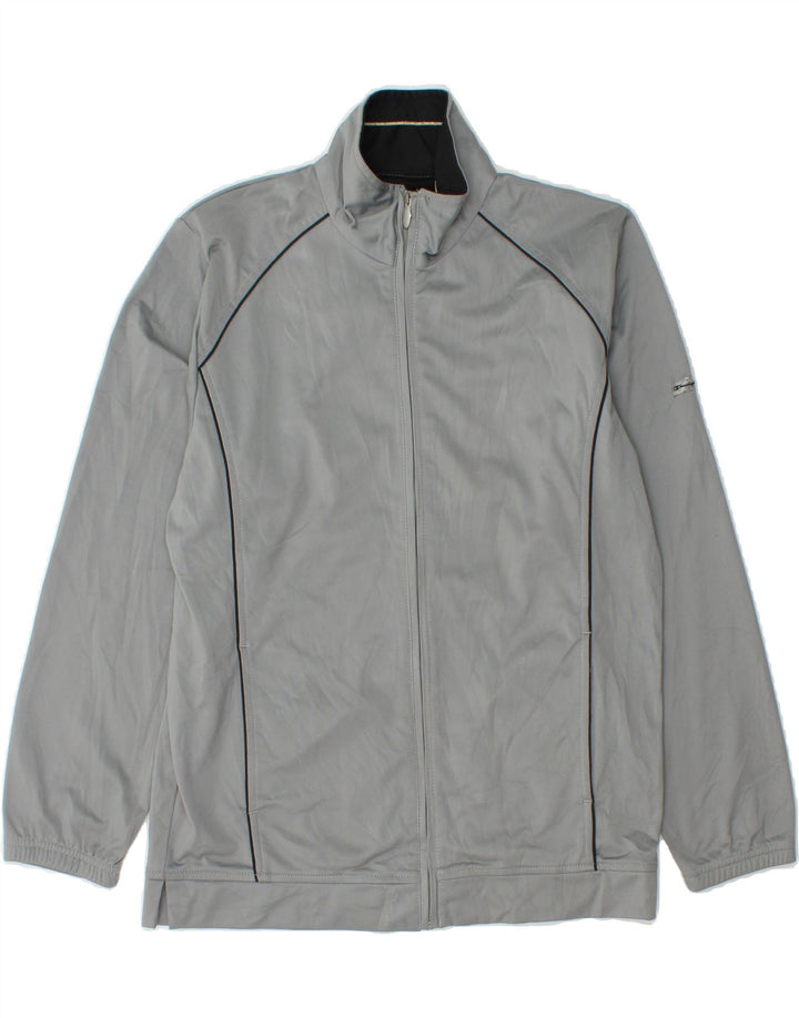 CHAMPION Mens Tracksuit Top Jacket Small Grey Polyester Vintage Champion and Second-Hand Champion from Messina Hembry 