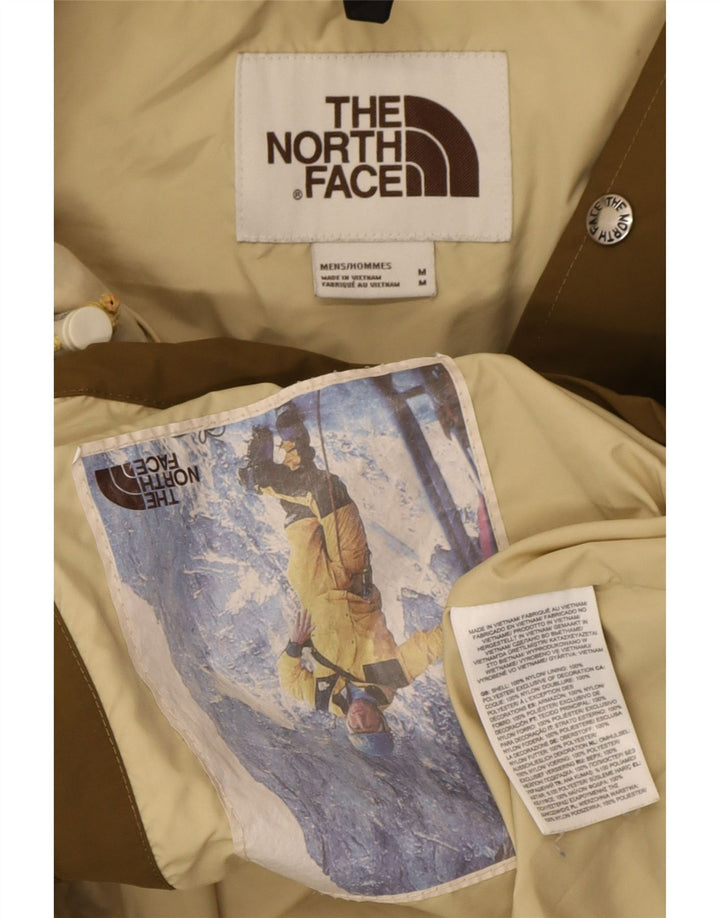The North Face Chaqueta de esquí con capucha para hombre UK 38 Medium Khaki Nylon