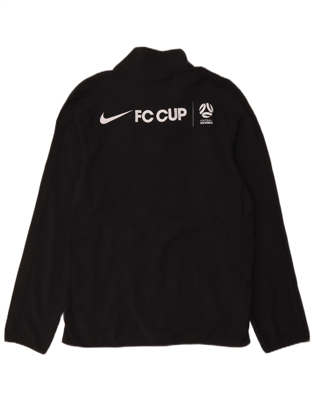 Nike Dri Fit Graphic Chándal Top Chaqueta para Hombre Pequeño Poliéster Negro