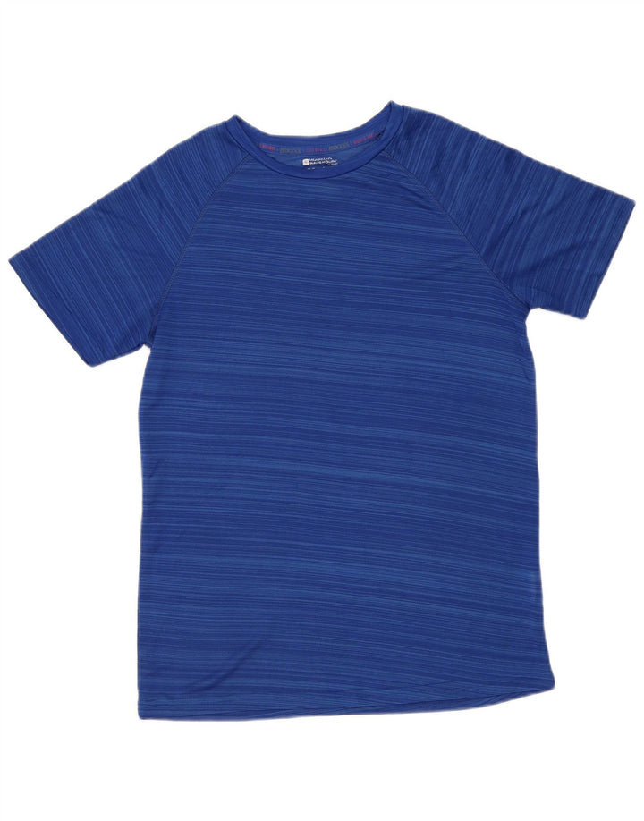 Camiseta IsoCool para hombre de Mountain Warehouse Top pequeño de poliéster a rayas azules