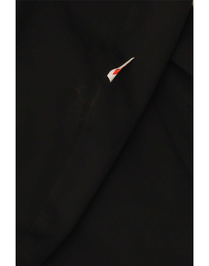 Mistral Chaqueta acolchada con capucha para mujer UK 10 Small Black Nylon