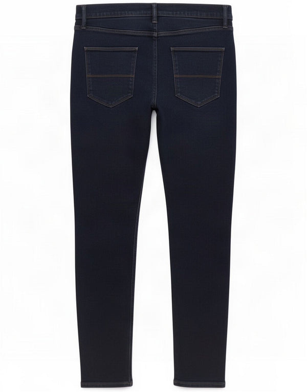 Marks & Spencer Jeans ajustados para hombre W34 L31 Algodón azul marino
