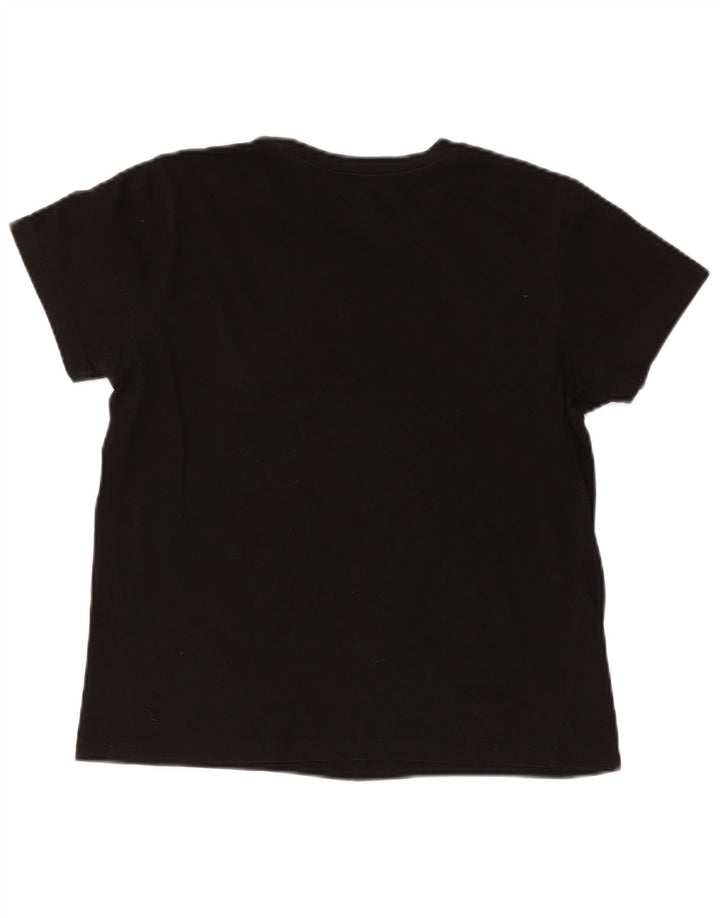 Vans - Camiseta gráfica para mujer, talla 40, talla M, color negro