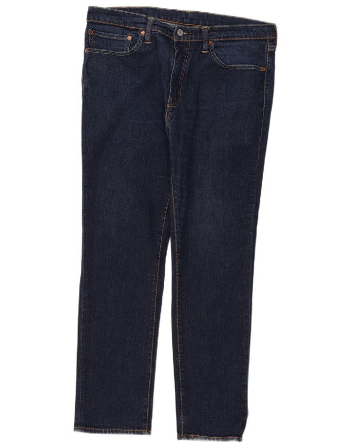 Levi's Hombre 511 Slim Jeans W36 L32 Algodón Azul Marino