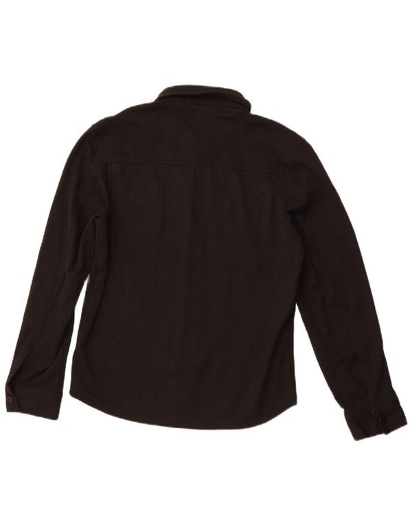 Camisa ZARA Hombre Small Negro Poliéster