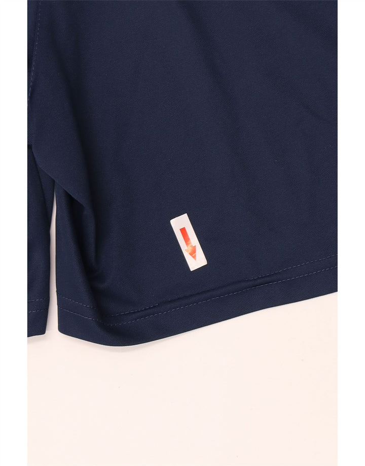 Nike - Pantalones cortos deportivos Dri Fit para hombre, talla grande, poliéster, color azul marino