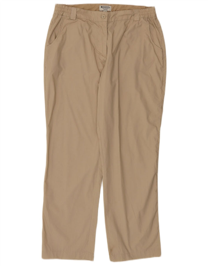 Pantalones regulares para mujer de Mountain Warehouse UK 40 Medium W32 L29 Beige