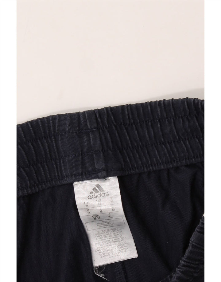 ADIDAS Mens Cargo Tracksuit Trousers Medium  Navy Blue Cotton Vintage Adidas and Second-Hand Adidas from Messina Hembry 