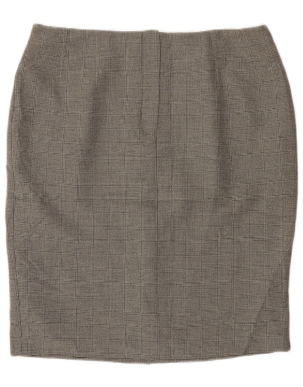 Marks & Spencer Falda lápiz para mujer UK 46 Large W36 Poliéster gris