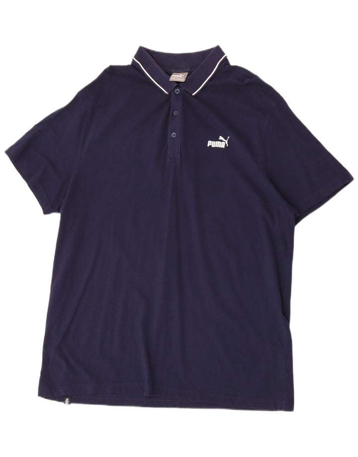 Puma Polo Hombre 2XL Azul Marino Algodón