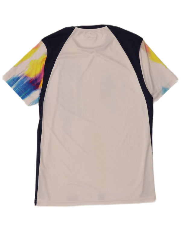 AUSTRALIAN L'ALPINA Camiseta para hombre Top Small Multicolor Tie Dye Poliéster