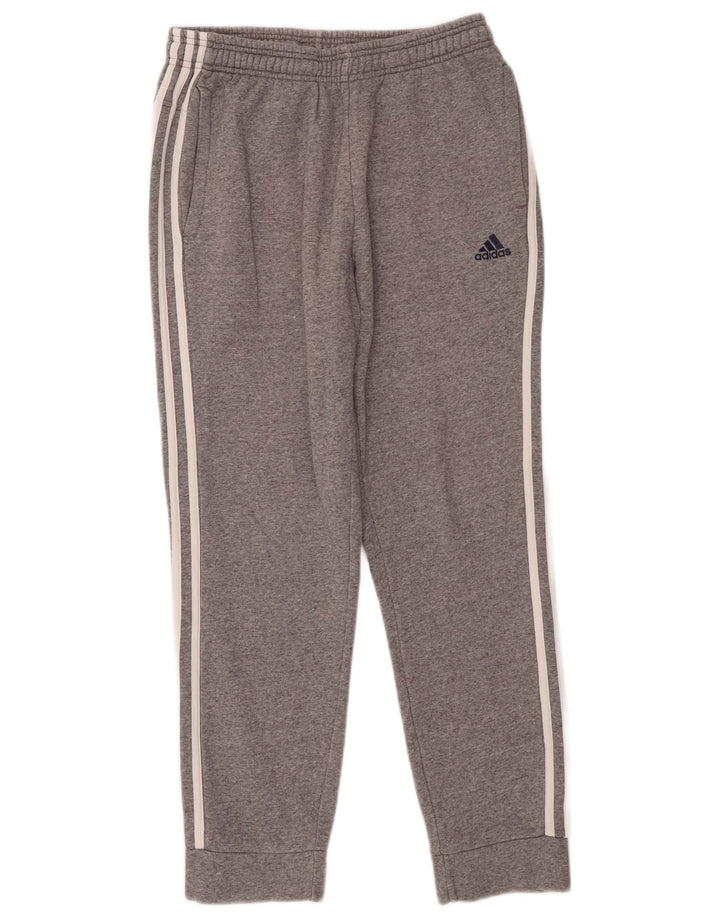 ADIDAS Hombre Chándal Pantalones Joggers Gris Medio