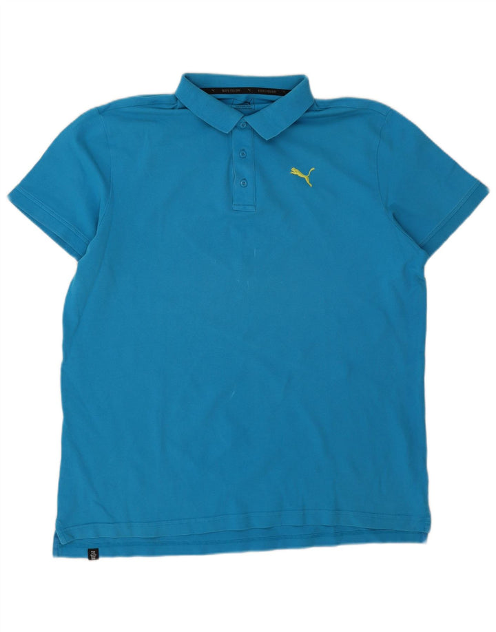 Polo Puma Hombre XL Algodón Azul
