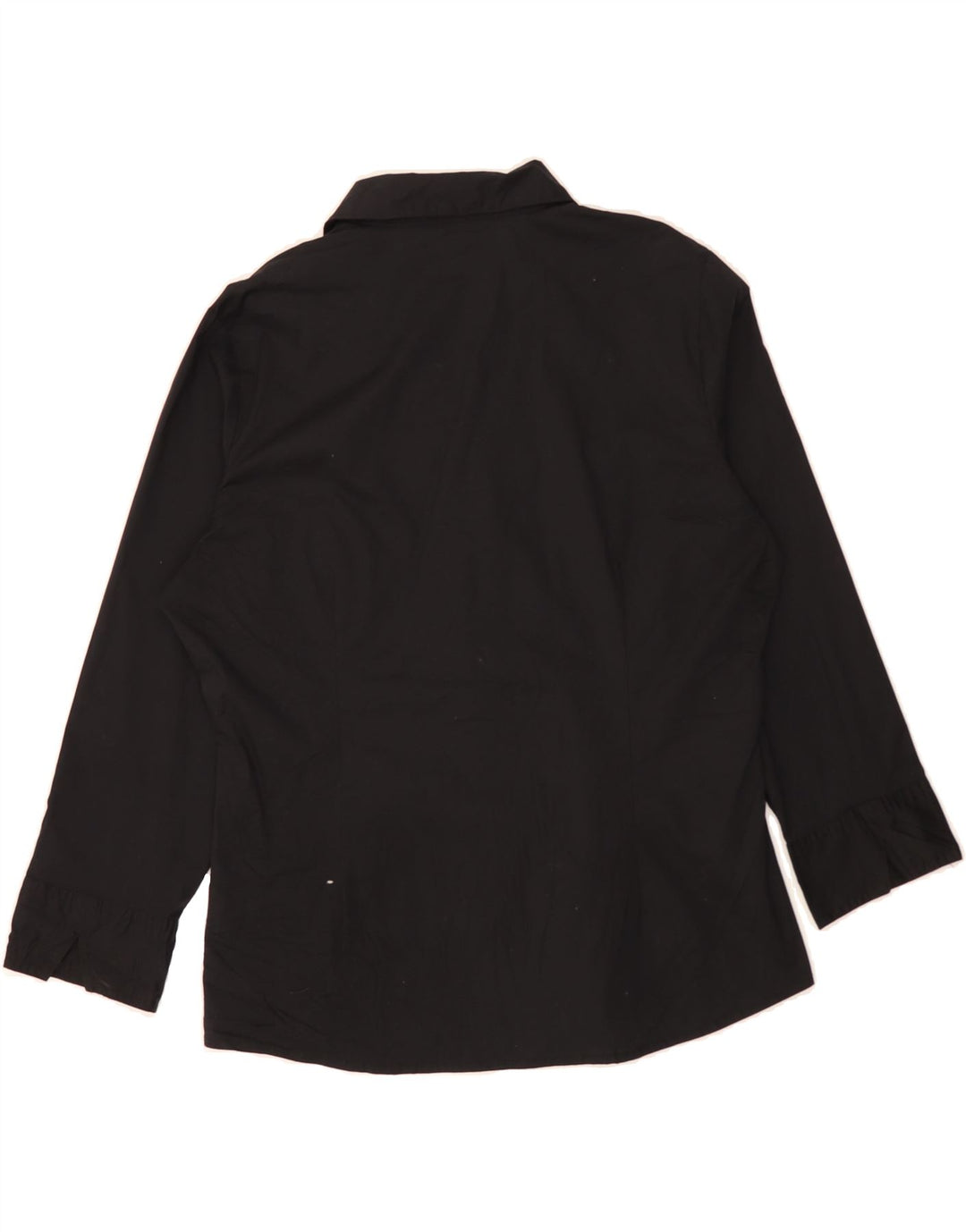 LEE Womens Riders Shirt UK 16 Large Black Cotton Vintage Lee and Second-Hand Lee from Messina Hembry 