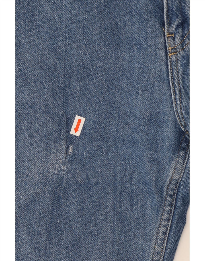 CALVIN KLEIN Vaqueros rectos para mujer W26 L27 Azul