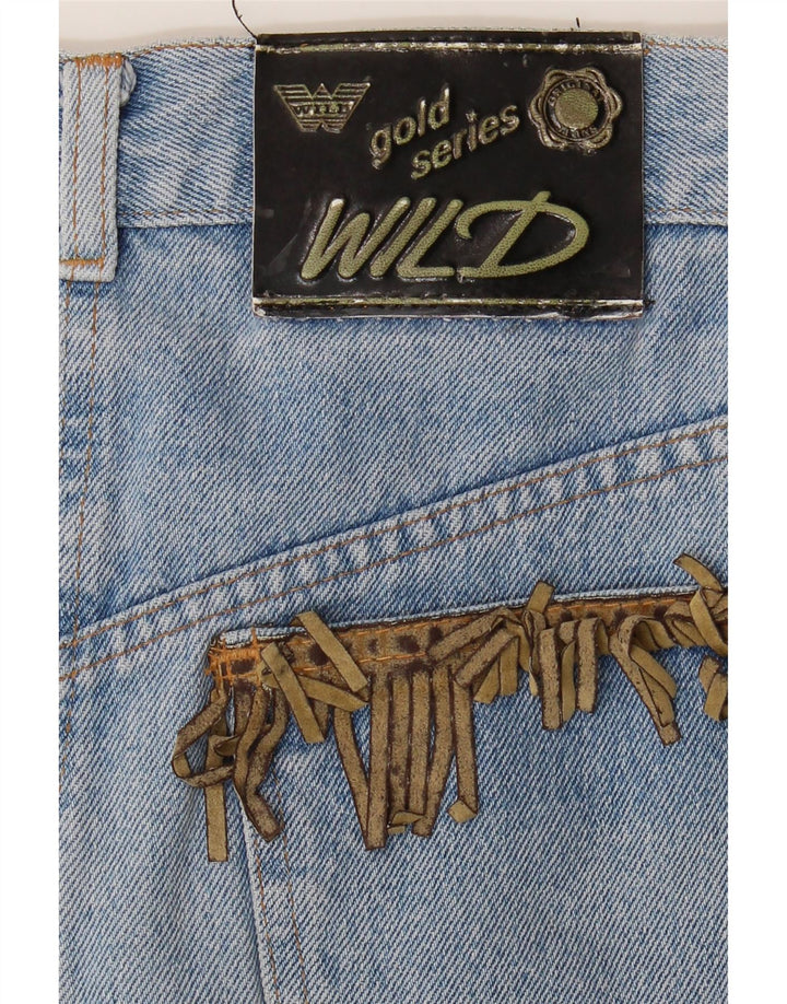Falda Vaquera Mujer Wild W30 Azul Medio