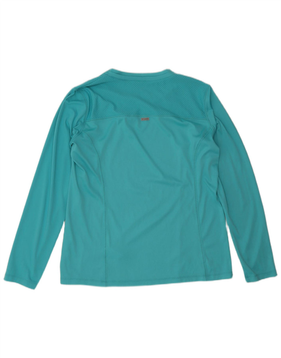 Columbia Top Mujer Manga Larga ES 40 XL Poliéster Turquesa
