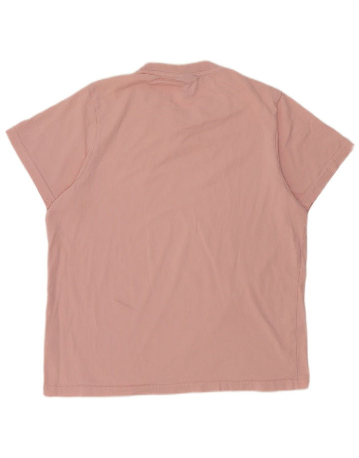 Ellesse Camiseta para mujer Top UK 44 Algodón rosa medio