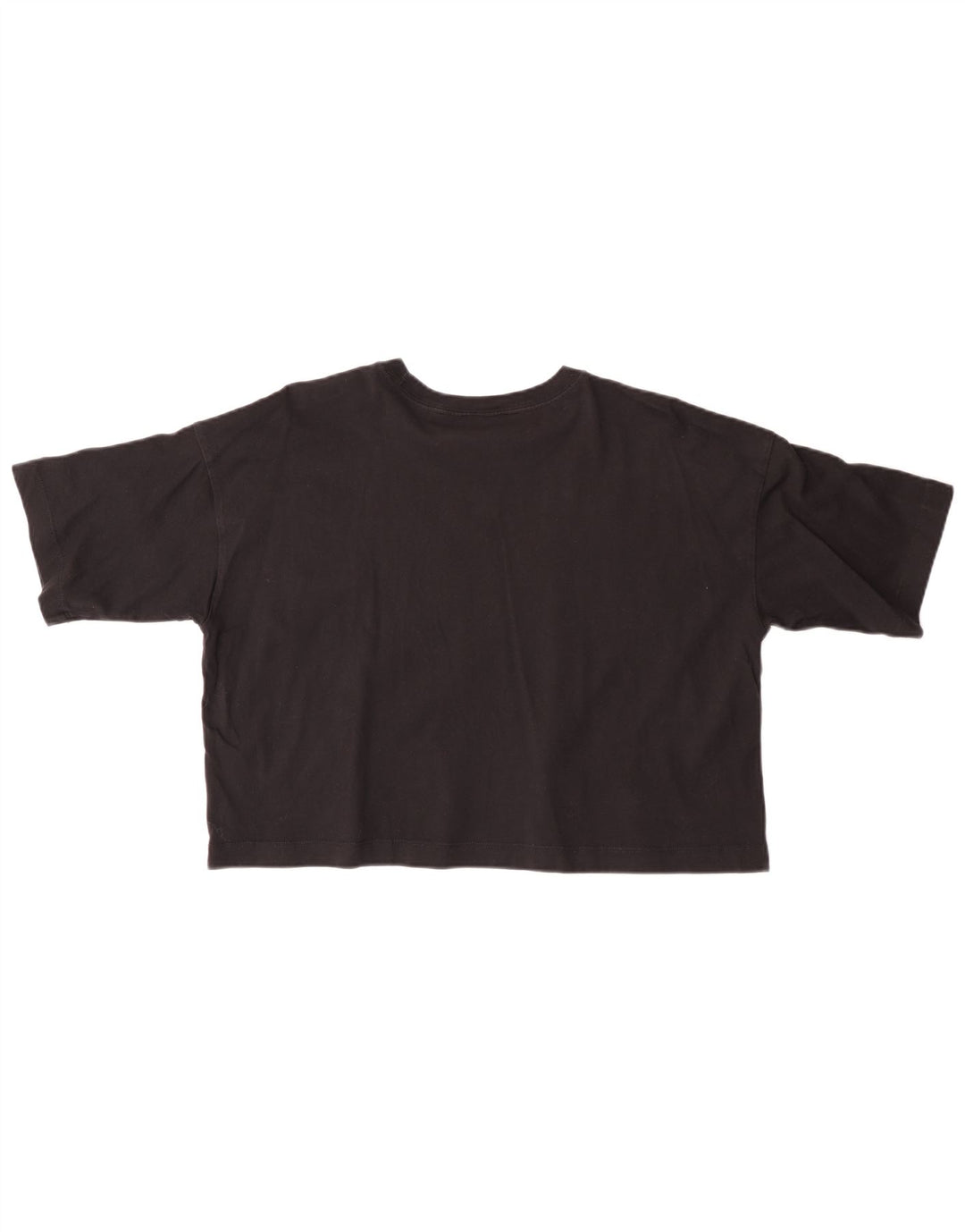 CHAMPION Camiseta corta con gráfico para mujer UK 40 Medium Black