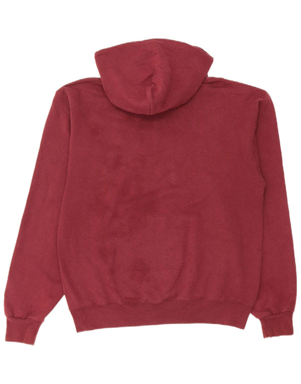 Champion Lona Basketball Graphic Sudadera con capucha para mujer UK 10 Small Borgoña