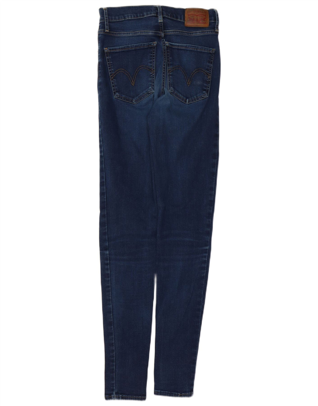 LEVI'S Vaqueros súper ajustados Mile High para mujer W27 L32 Algodón azul marino