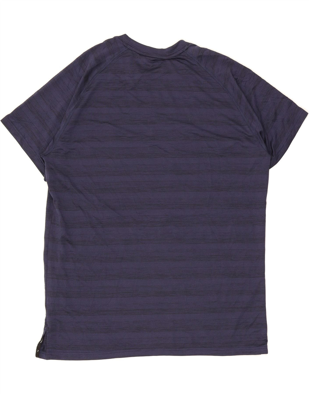 PUMA Mens T-Shirt Top 2XL Navy Blue Striped Vintage Puma and Second-Hand Puma from Messina Hembry 