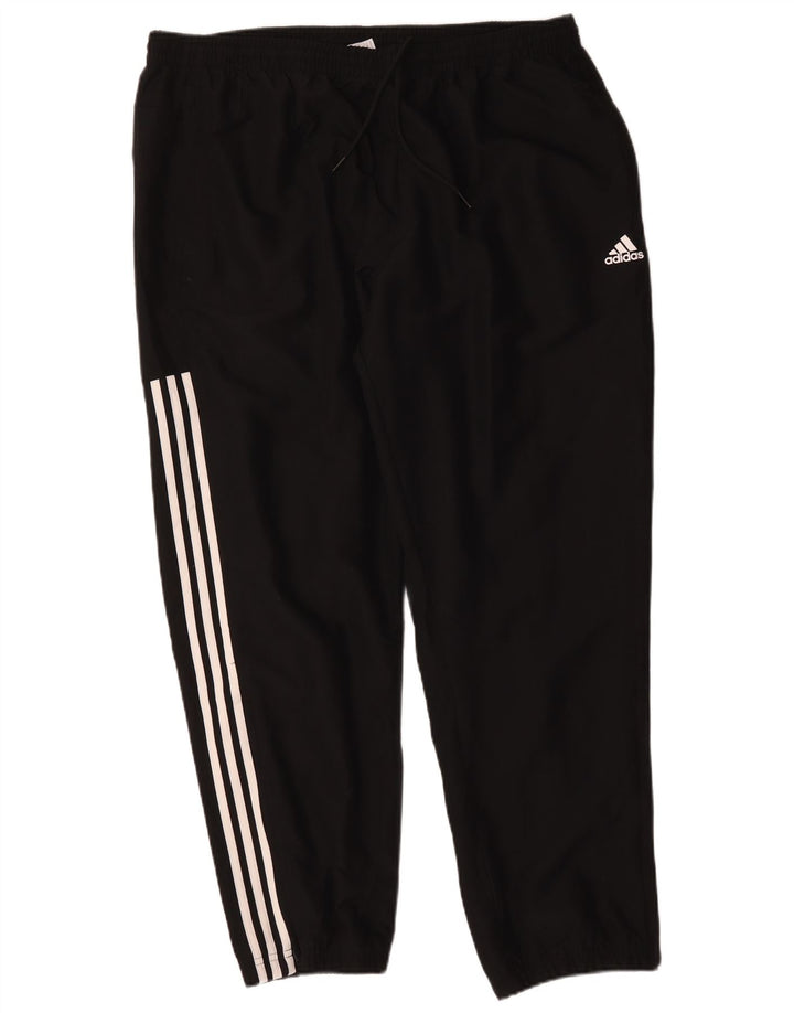 Adidas - Pantalón de chándal para hombre, talla 2XL, color negro, poliéster