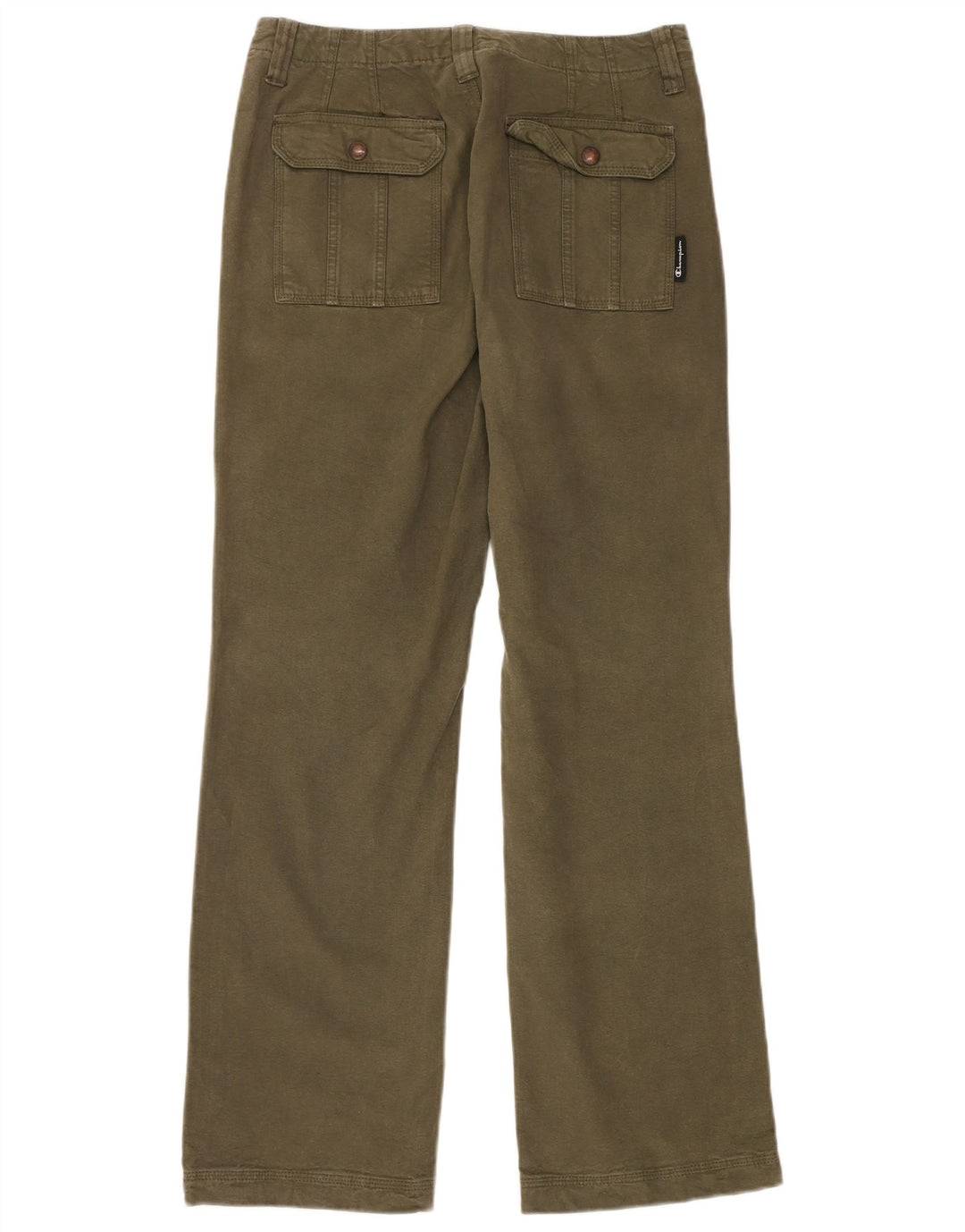CHAMPION Pantalón Chino Recto para Hombre Pequeño W32 L32 Algodón Caqui