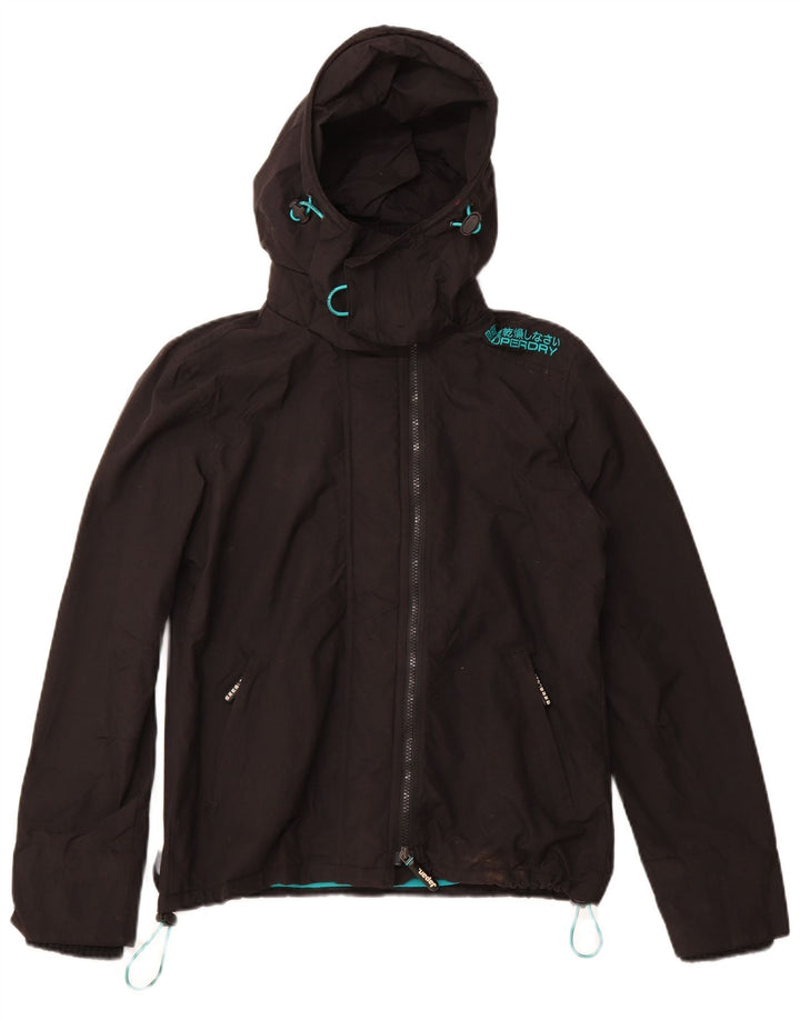 SUPERDRY Chaqueta cortavientos The Windcheater para mujer UK 40 Medium Black
