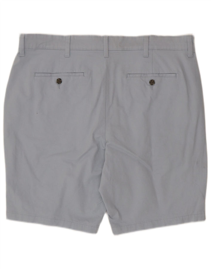 Marks & Spencer Pantalones cortos chinos para hombre W38 XL Algodón azul