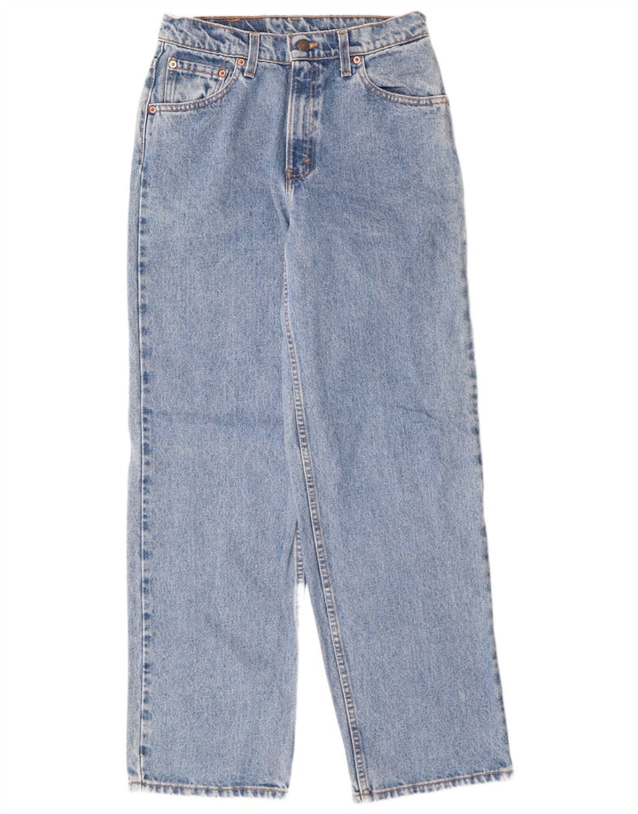 Levi's Jeans 565 de talle alto y pierna ancha para mujer US 9 Medium W28 L31 Blue Classic