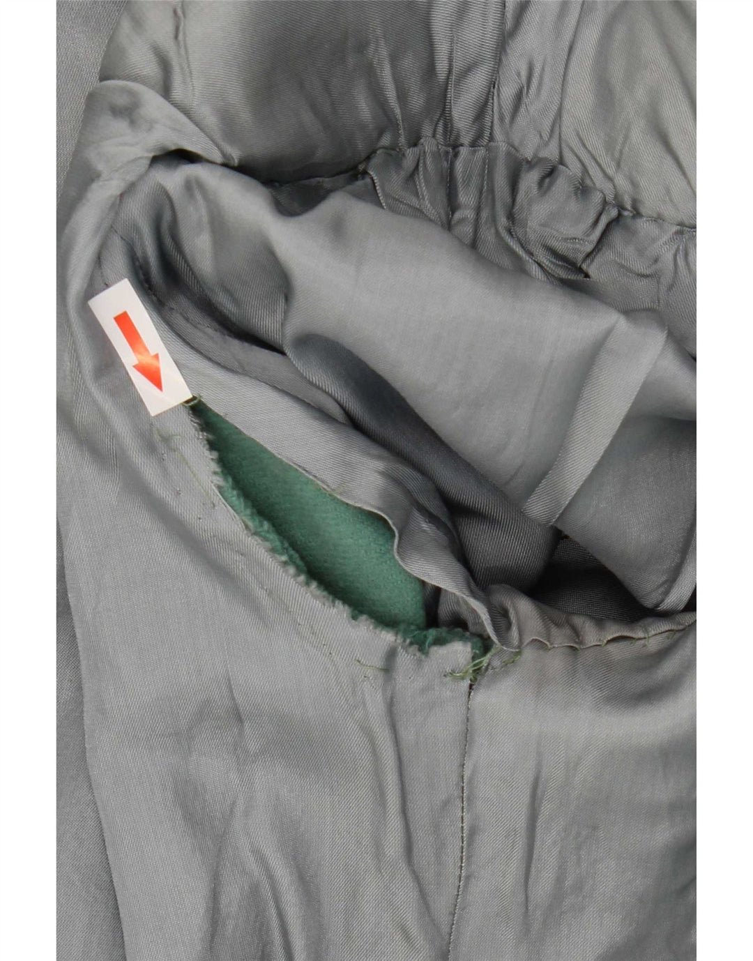 Vintage mujer 3/4 manga doble pecho Blazer chaqueta Reino Unido 8 pequeño verde