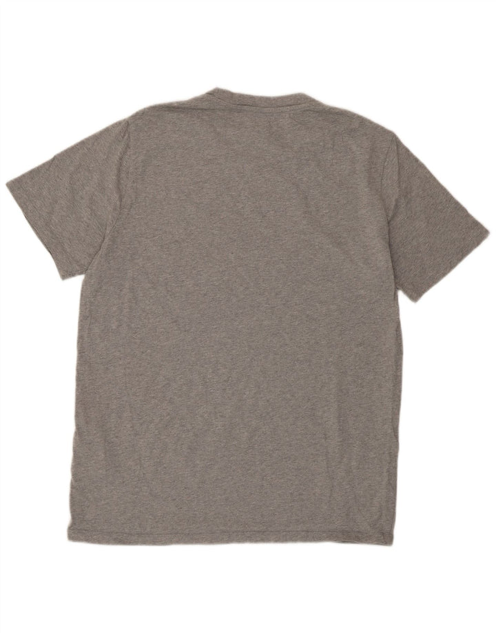Levi's Camiseta gráfica para hombre Top grande de algodón gris