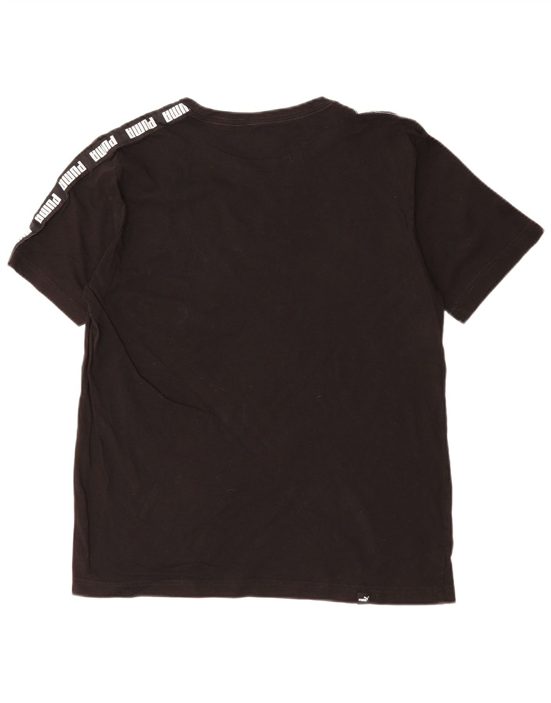 PUMA - Camiseta gráfica para hombre, talla 40, talla M, color negro
