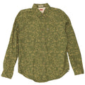 Camisa Levi's Slim Fit De Algodón Camuflaje Verde Grande Para Hombre