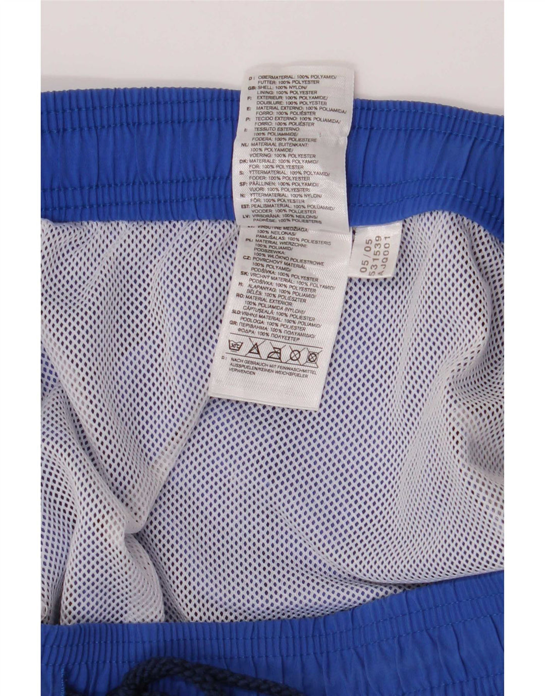Adidas Bañador Corto Hombre 2XL Azul Poliéster