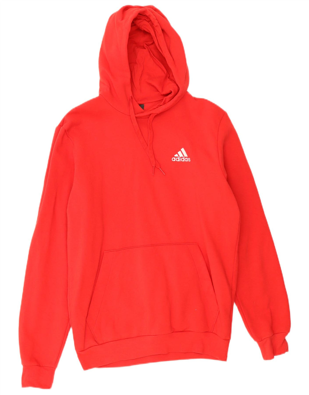 Adidas Hombre Sudadera Con Capucha Jumper Medium Rojo Algodón