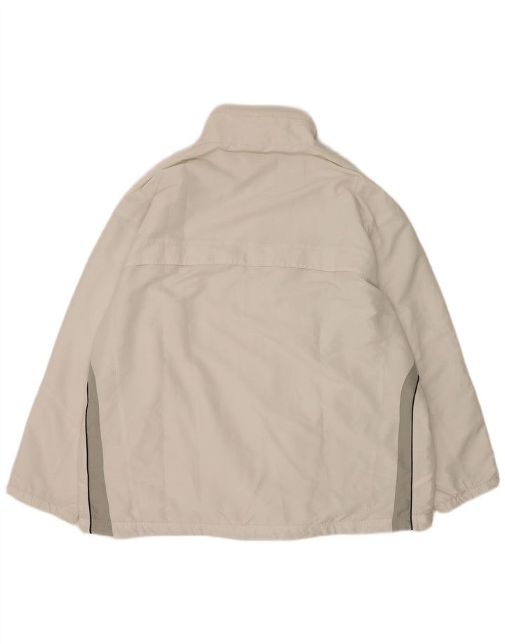 Domyos Chaqueta De Chándal Hombre 2XL Blanco Colorblock Poliéster