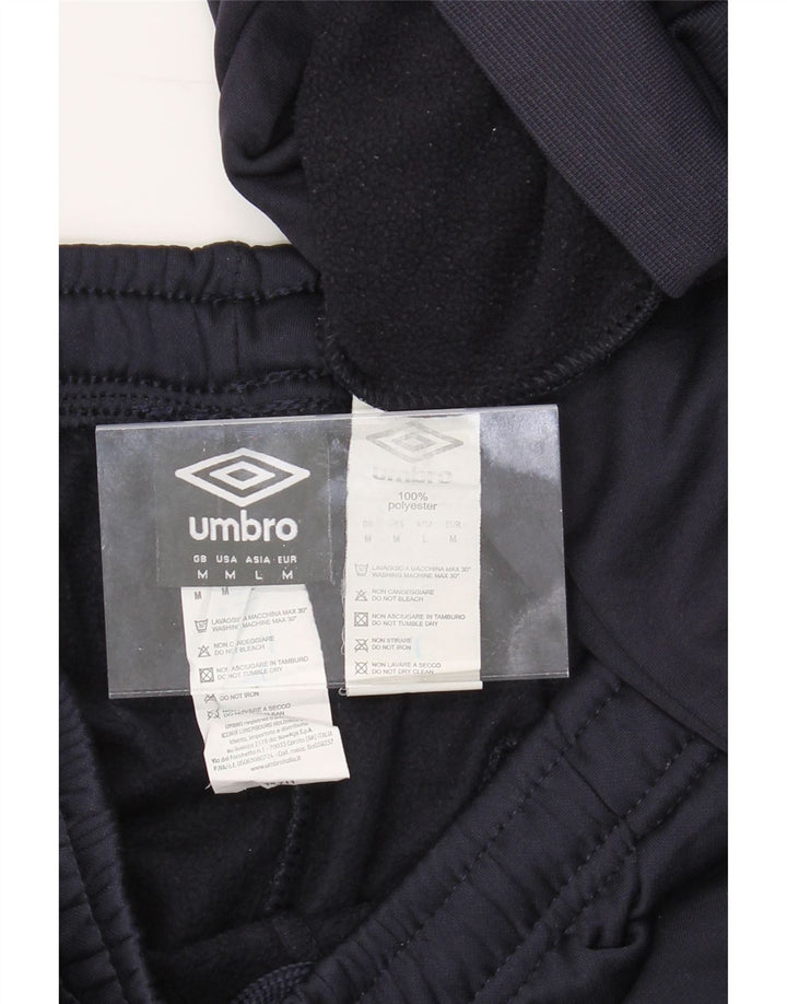UMBRO Mens Graphic Full Tracksuit Medium  Navy Blue Polyester Vintage Umbro and Second-Hand Umbro from Messina Hembry 