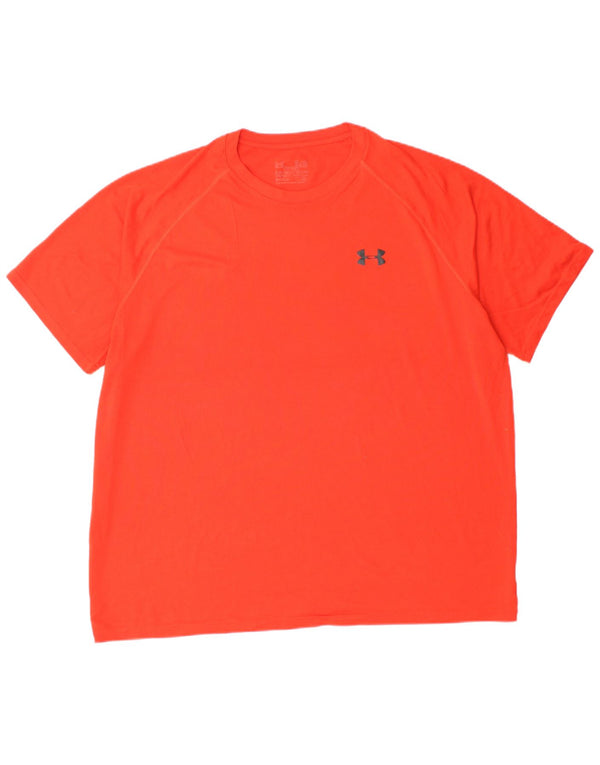 UNDER ARMOUR Camiseta Hombre Top XL Naranja Poliéster