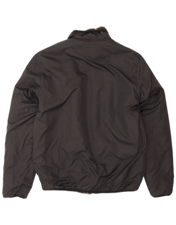 CHAPTER Chaqueta reversible de forro polar para hombre UK 38 Camuflaje caqui mediano