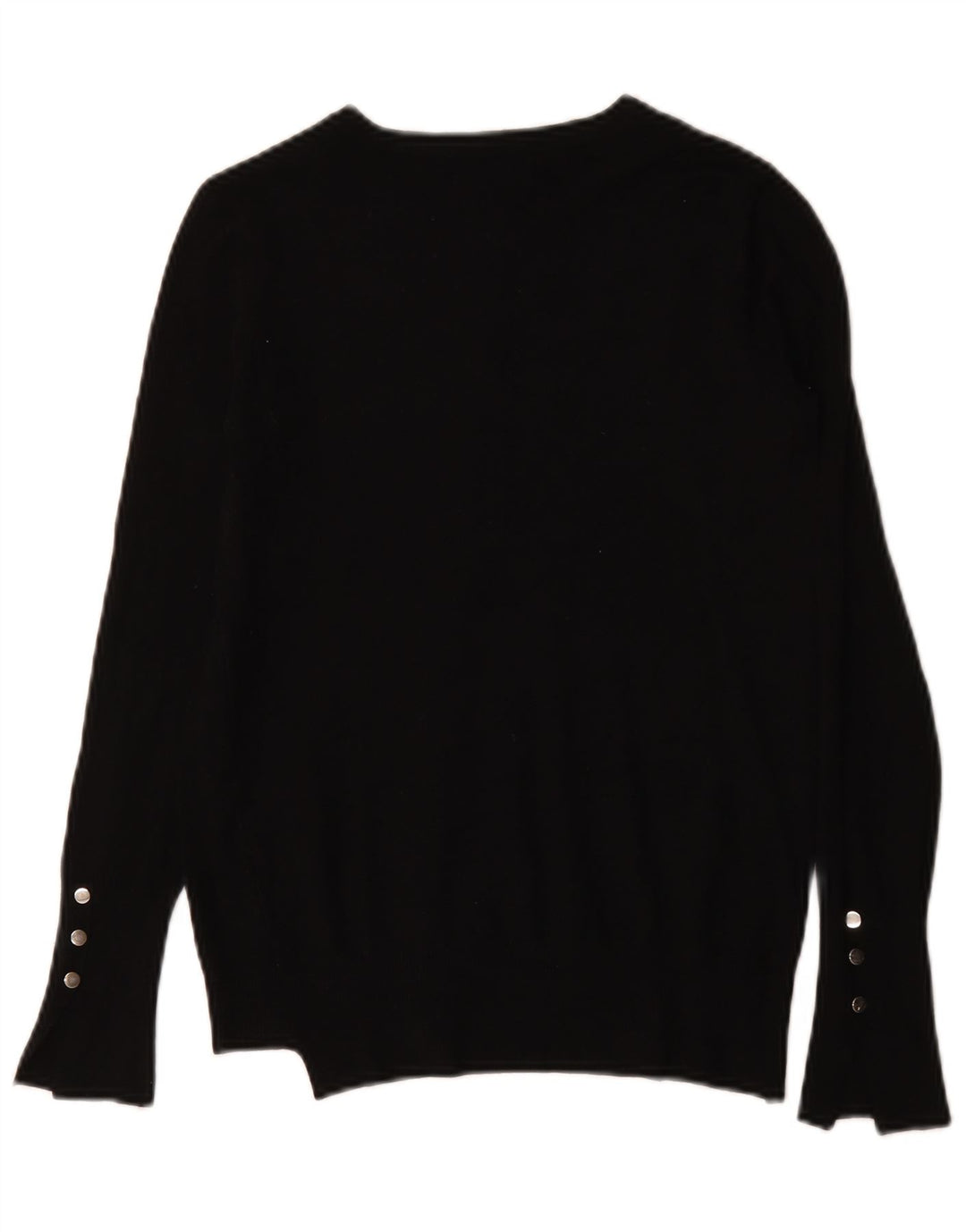 Zara Mujer Cárdigan Suéter UK 10 Small Negro