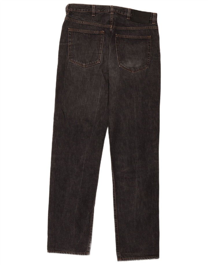 Calvin Klein Jeans rectos para hombre W32 L31 Algodón negro
