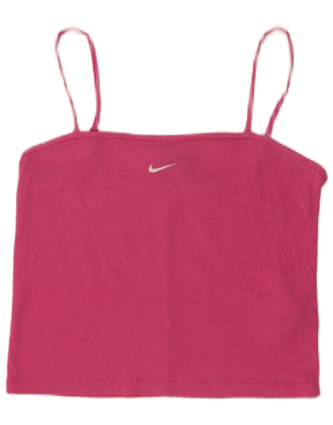 Nike - Camiseta de tirantes para mujer, talla grande, algodón rosa